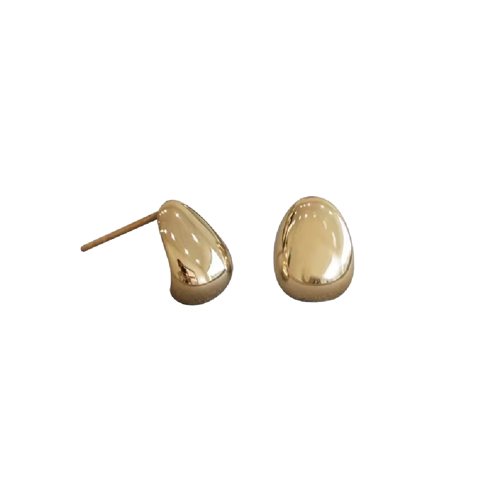 Teardrop Stud Earrings