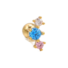 Load image into Gallery viewer, A Girl&#39;s World Stud Earrings