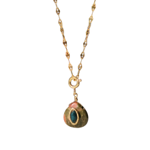 Load image into Gallery viewer, Green Quad Necklace